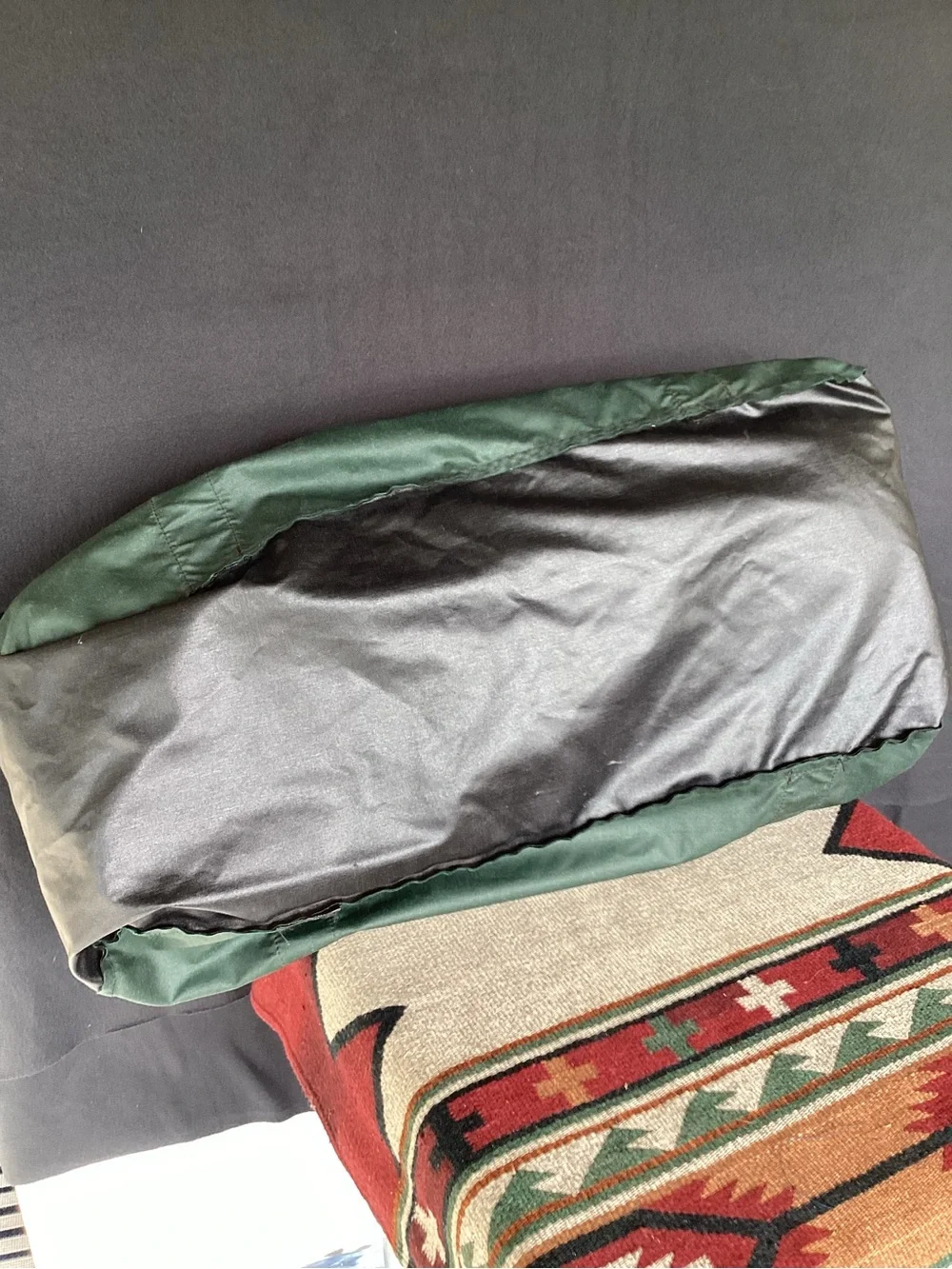 Vintage Jansport Duffel Bag Green Made in USA Large 1990s